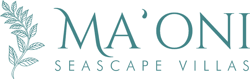 Maoni Seascape Villas Wordmark Teal